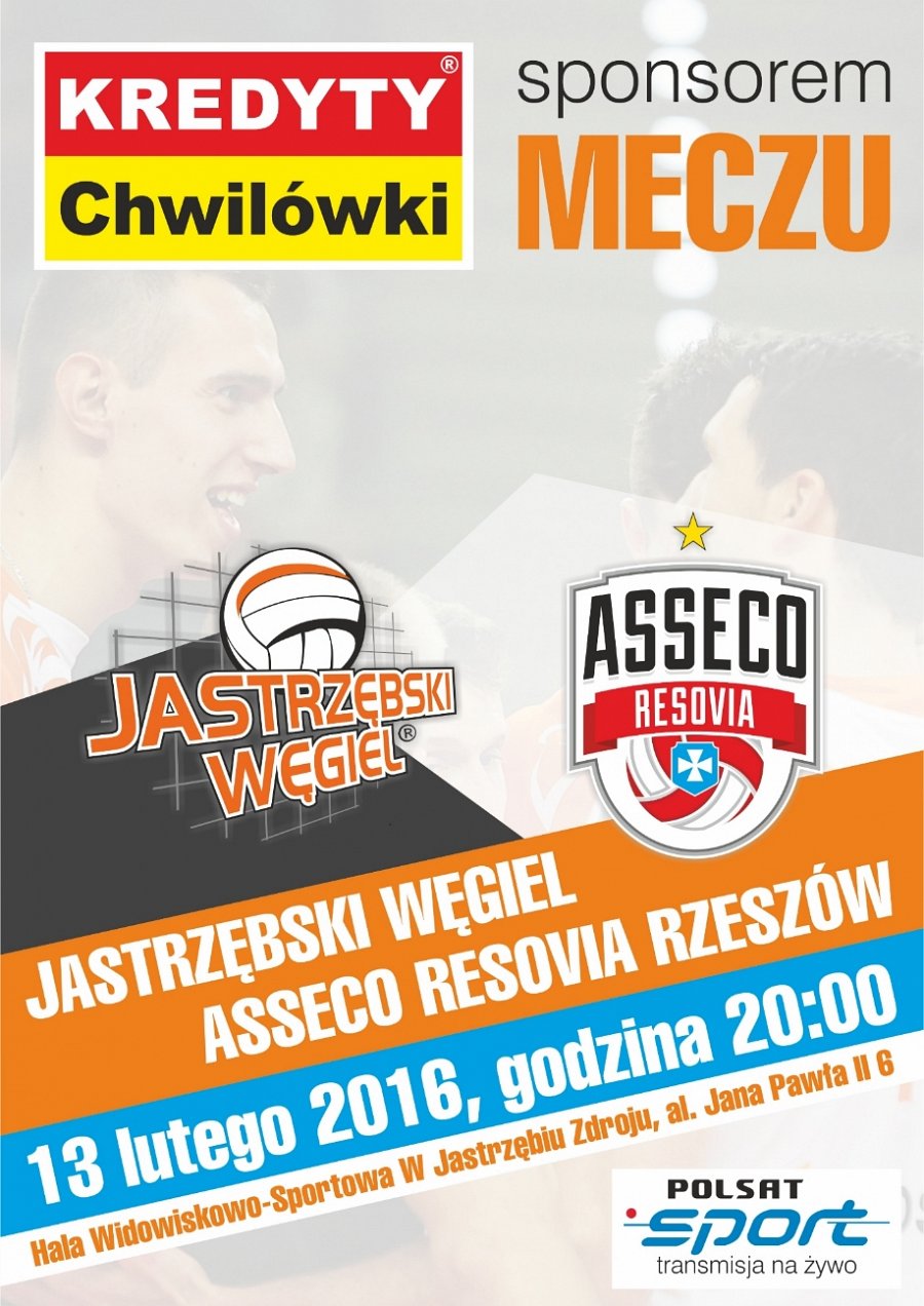 Jastrzębski Węgiel i Resovia Rzeszów - mecz 